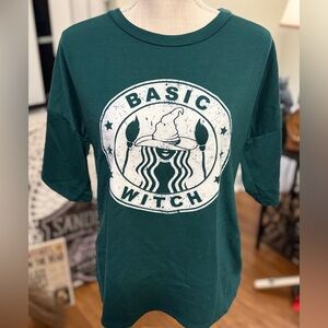 🆕🌿SEW IN LOVE: BASIC WITCH Green 3/4 Sleeve Top SMALL